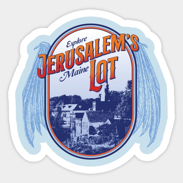 Jerusalem's Lot Sticker by MindsparkCreative